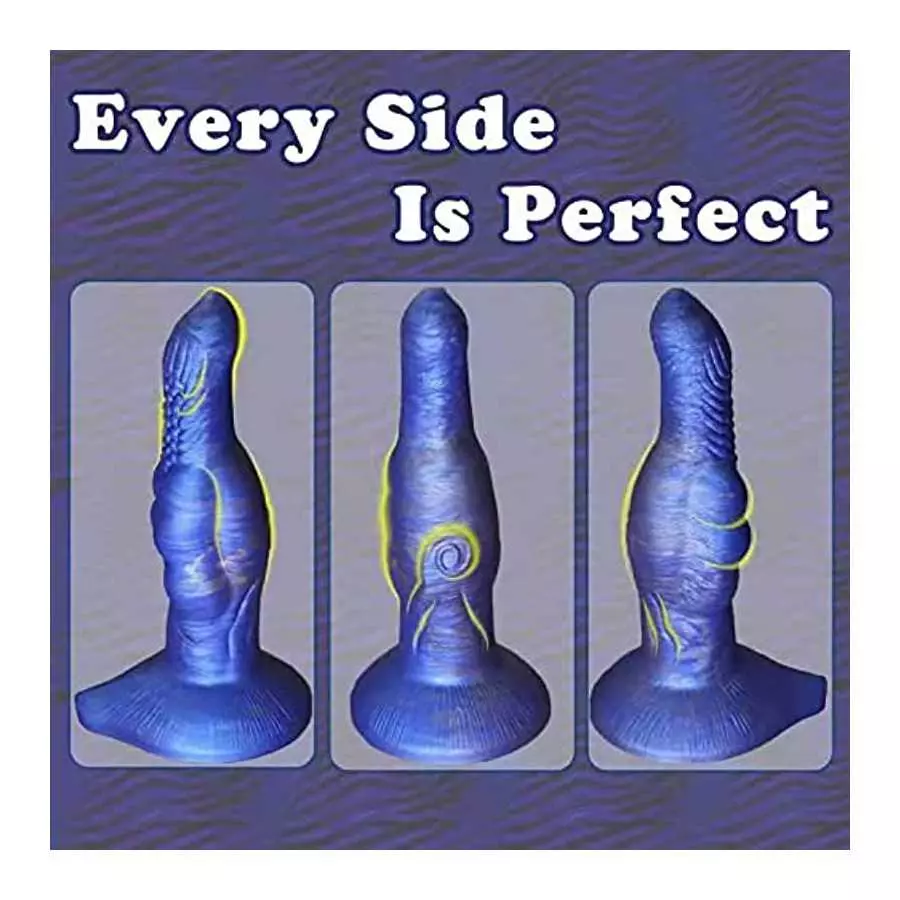 9 Inch Realistic Monster Dildo with Strong Suction Cup Fantasy Dragon Silicone Penis Anal Dildos for Hands-Free Play, Huge Thick