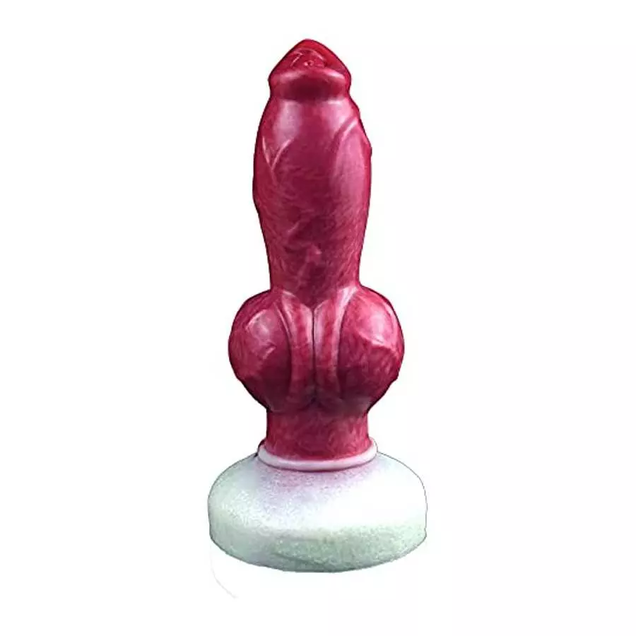 Big Size Silicone Made Artificial Dog Dildo Anal Plug Toy Color Mixed with Large Knot Big Size Silicone Made Artificial Dog Dildo Anal Plug Toy Color Mixed with Large Knot