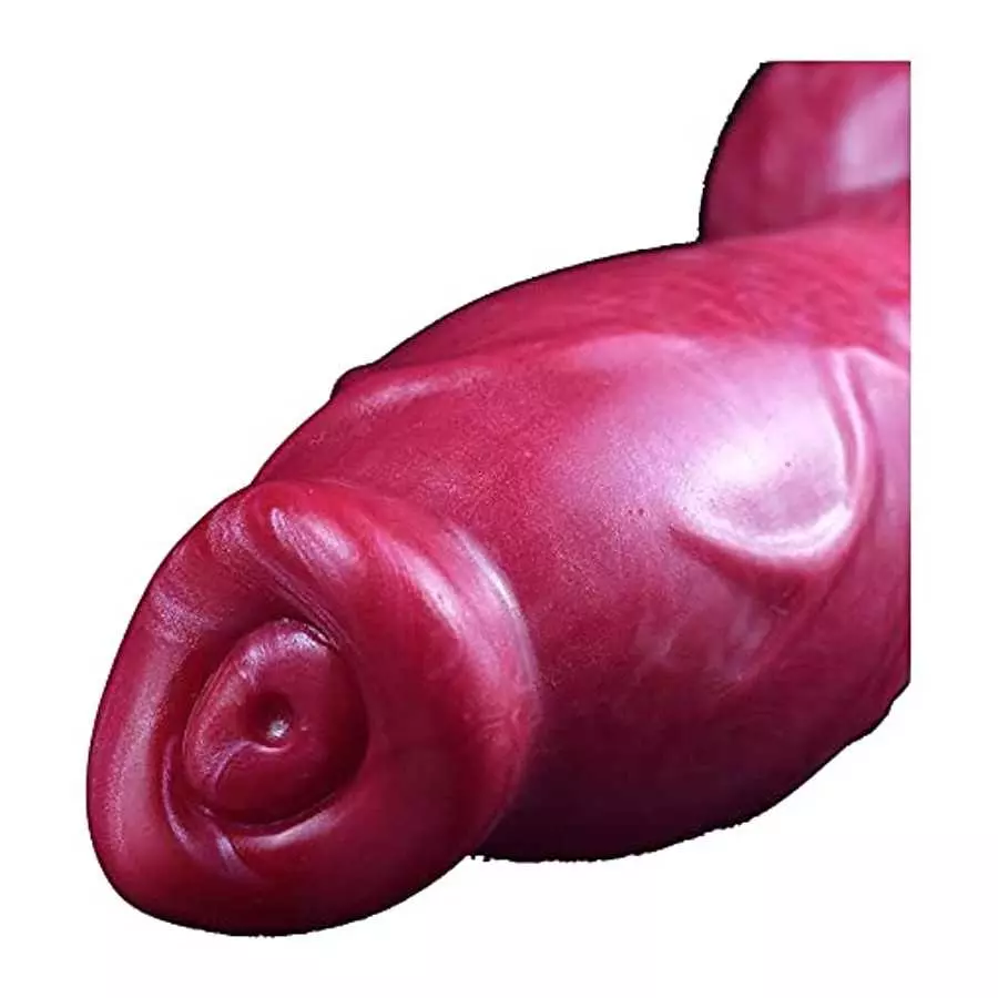 Big Size Silicone Made Artificial Dog Dildo Anal Plug Toy Color Mixed with Large Knot