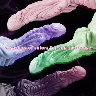 Zonbik Silicone Realistic Dildo Soft Large Dildos for Women with Strong Suction Cup for Hands-Free, Sex Toy for Women Vaginal An