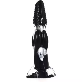 European Fairy Tale Wolf Dildo Dog Dick Multi-Color Canine Style (Black+White) European Fairy Tale Wolf Dildo Dog Dick Multi-Color Canine Style (Black+White)