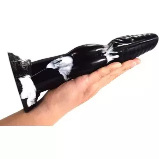 European Fairy Tale Wolf Dildo Dog Dick Multi-Color Canine Style (Black+White) European Fairy Tale Wolf Dildo Dog Dick Multi-Color Canine Style (Black+White)