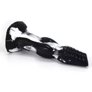 European Fairy Tale Wolf Dildo Dog Dick Multi-Color Canine Style (Black+White) European Fairy Tale Wolf Dildo Dog Dick Multi-Color Canine Style (Black+White)