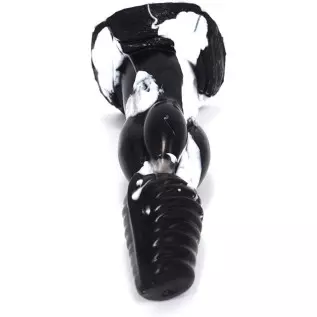 European Fairy Tale Wolf Dildo Dog Dick Multi-Color Canine Style (Black+White) European Fairy Tale Wolf Dildo Dog Dick Multi-Color Canine Style (Black+White)