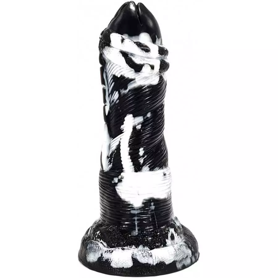 Multi Color Soft Feeling Alien Dildo Couple Use Lover's Gift (Black+White) Multi Color Soft Feeling Alien Dildo Couple Use Lover's Gift (Black+White)