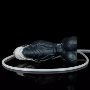 9.3" Nothosaur 「Torben with Cum Tube」Silicone Anal Plug,Unique Design Huge Dildo with Strong Suction Cup for Hands-Free Play Adu