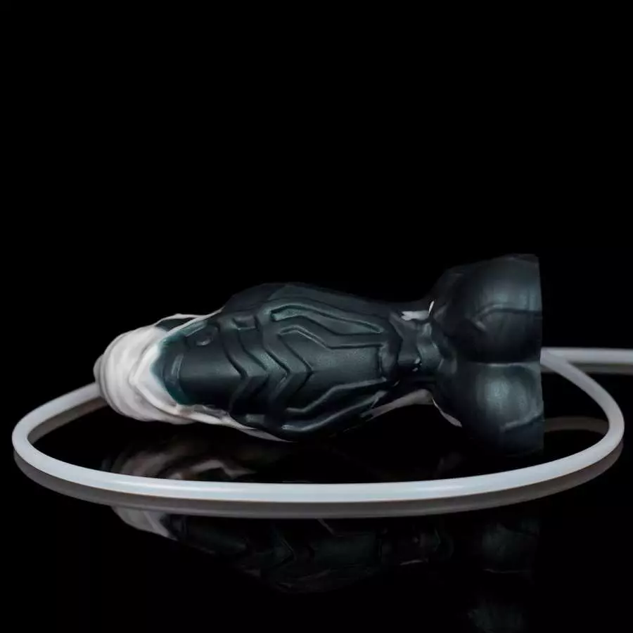 9.3" Nothosaur 「Torben with Cum Tube」Silicone Anal Plug,Unique Design Huge Dildo with Strong Suction Cup for Hands-Free Play Adu