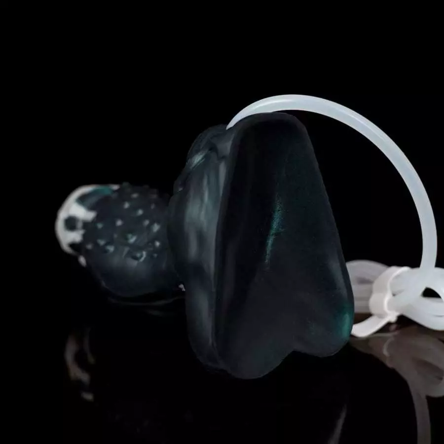 9.3" Nothosaur 「Torben with Cum Tube」Silicone Anal Plug,Unique Design Huge Dildo with Strong Suction Cup for Hands-Free Play Adu