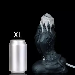 9.3" Nothosaur 「Torben with Cum Tube」Silicone Anal Plug,Unique Design Huge Dildo with Strong Suction Cup for Hands-Free Play Adu