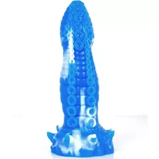 Tentacle Squirting Dildo with Suction Bulb Syringe 8.5 Inch Animal Ejaculating Dildos Thick Anal Plug Adult Sex Toys for Men Wom