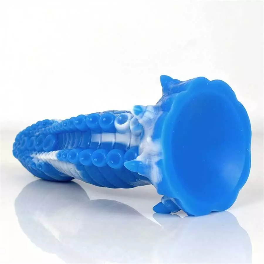 Tentacle Squirting Dildo with Suction Bulb Syringe 8.5 Inch Animal Ejaculating Dildos Thick Anal Plug Adult Sex Toys for Men Wom