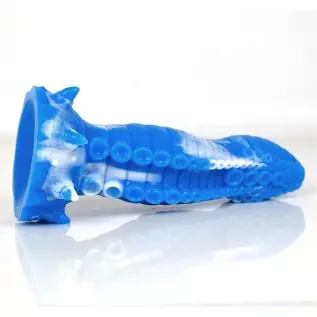 Tentacle Squirting Dildo with Suction Bulb Syringe 8.5 Inch Animal Ejaculating Dildos Thick Anal Plug Adult Sex Toys for Men Wom