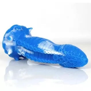 Tentacle Squirting Dildo with Suction Bulb Syringe 8.5 Inch Animal Ejaculating Dildos Thick Anal Plug Adult Sex Toys for Men Wom