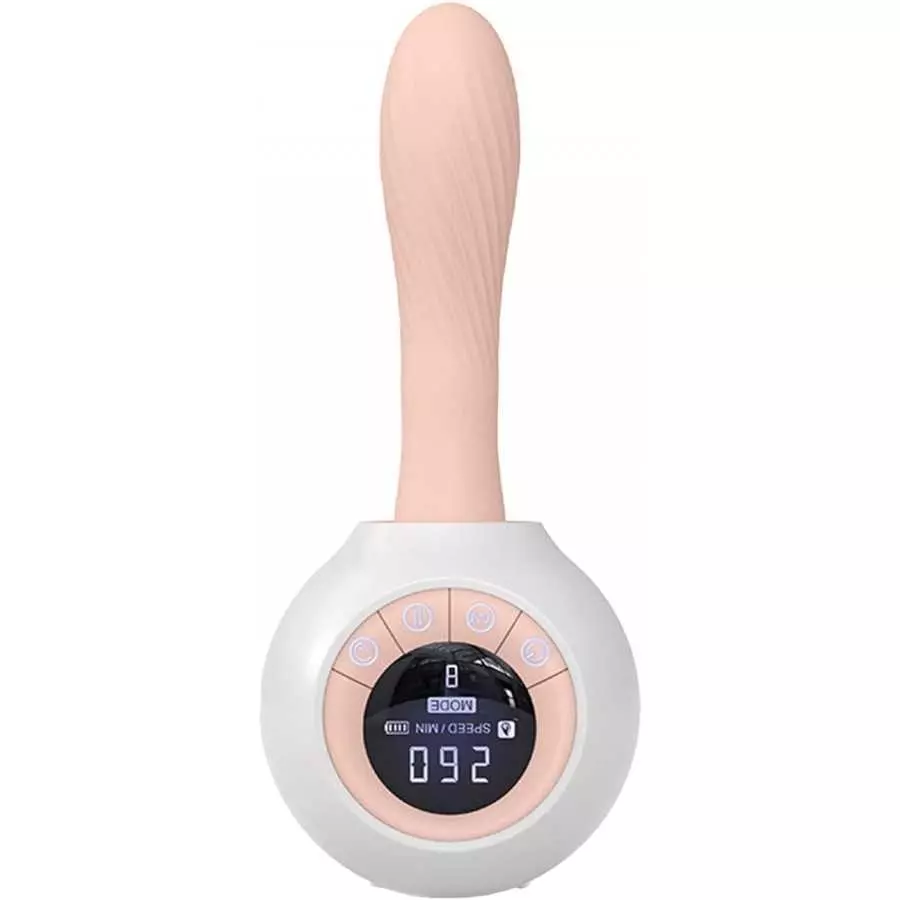 CherryBy Realistic Dildo, Automatic Heating Penis Mixer Machine with 10 Frequency Expansion & Vibration, Wireless Remote Control CherryBy Realistic Dildo, Automatic Heating Penis Mixer Machine with 10 Frequency Expansion & Vibration, Wireless Remote Control