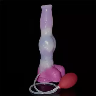 Dog Squirting Dildo with Suction Cups Hands-Free Animal Knotted Ejaculating Dildo Waterproof Women Adult Sex Toys Dog Squirting Dildo with Suction Cups Hands-Free Animal Knotted Ejaculating Dildo Waterproof Women Adult Sex Toys