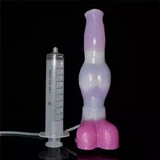 Dog Squirting Dildo with Suction Cups Hands-Free Animal Knotted Ejaculating Dildo Waterproof Women Adult Sex Toys Dog Squirting Dildo with Suction Cups Hands-Free Animal Knotted Ejaculating Dildo Waterproof Women Adult Sex Toys