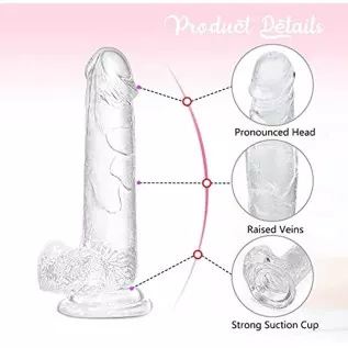 7.9 inch Realistic Dildo with Strong Suction Cup Soft Realistic Dildo for Womens/Men /Gay, Adult Sex Toys. 7.9 inch Realistic Dildo with Strong Suction Cup Soft Realistic Dildo for Womens/Men /Gay, Adult Sex Toys.