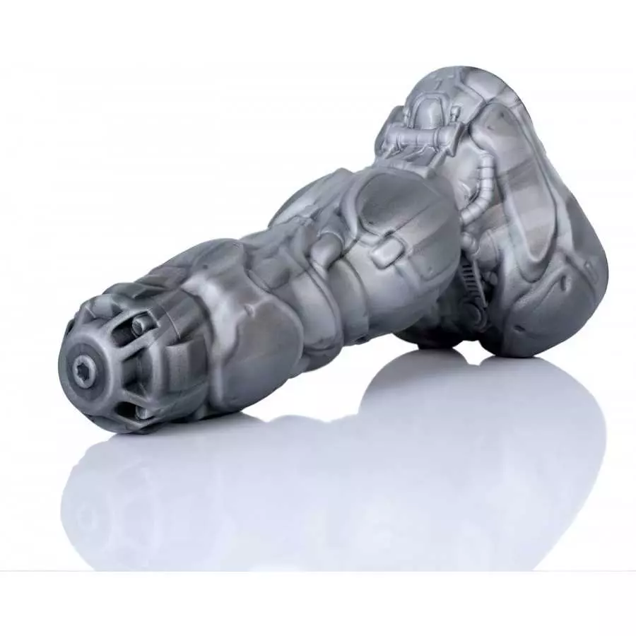 Nothosaur「Rocco」7.7 Inch Fantasy Knot Anal Plug,Unique Design Dildo with Strong Suction Cup for Hands-Free Play, Yellow, L