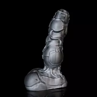 Nothosaur「Rocco」7.7 Inch Fantasy Knot Anal Plug,Unique Design Dildo with Strong Suction Cup for Hands-Free Play, Yellow, L