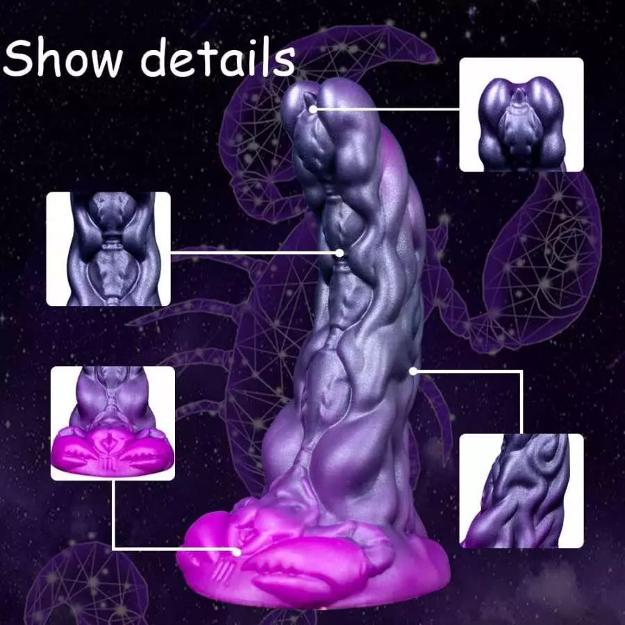 11.8 inch Nothosaur (Taurus) Realistic Medium Soft Platinum Silicone Dildo with Suction Cup, Unique Design Hands-Free Play Sex A 11.8 inch Nothosaur (Taurus) Realistic Medium Soft Platinum Silicone Dildo with Suction Cup, Unique Design Hands-Free Play Sex A