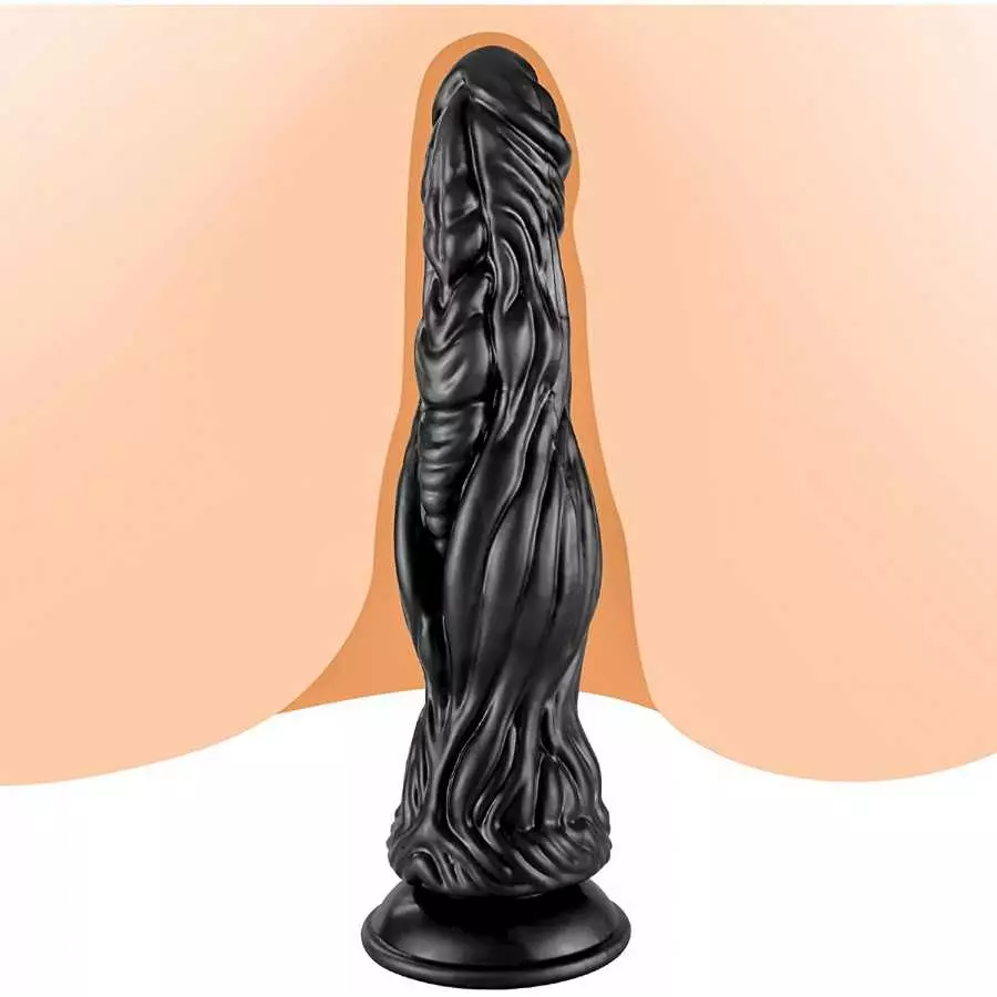 FST G-spot Dildo with Strong Suction Cup, 10.6'' Huge Animal Realistic Penis Prostate Massager for Anal Vaginal Masturbation