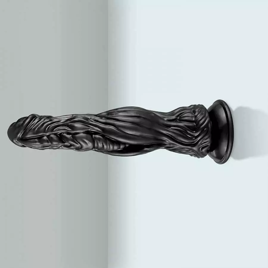 FST G-spot Dildo with Strong Suction Cup, 10.6'' Huge Animal Realistic Penis Prostate Massager for Anal Vaginal Masturbation