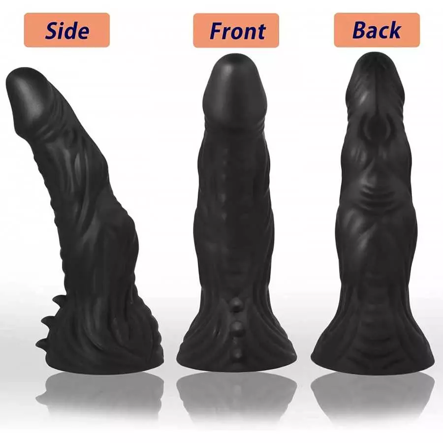DHJ&NANA 8.3In Realistic Huge Dildo ,DHJ&NANA Monster Anal Dildo with Strong Suction Cup,Premium Silicone Dildo for Anal Play Ha