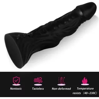 DHJ&NANA 8.3In Realistic Huge Dildo ,DHJ&NANA Monster Anal Dildo with Strong Suction Cup,Premium Silicone Dildo for Anal Play Ha