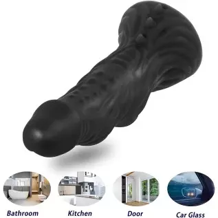 DHJ&NANA 8.3In Realistic Huge Dildo ,DHJ&NANA Monster Anal Dildo with Strong Suction Cup,Premium Silicone Dildo for Anal Play Ha