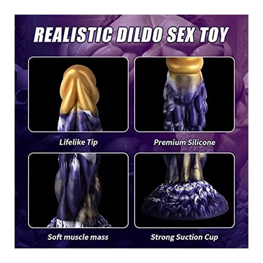 Realistic Dildos for Women and Men,Sex Toys Bad Dragon Silicone Huge Big Anal Dildos with Strong Suction Cup, Adult Dildos Senso