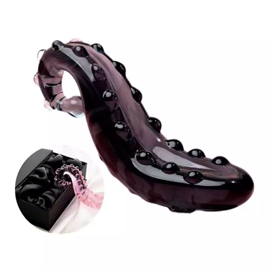 Yoni Pleasure Palace G-Spot Dildo Sacred Squirter - Clear Dildo for G-Spot, Glass Dildo Toy for Women, Massage Wand Body-Safe Ma Yoni Pleasure Palace G-Spot Dildo Sacred Squirter - Clear Dildo for G-Spot, Glass Dildo Toy for Women, Massage Wand Body-Safe Ma