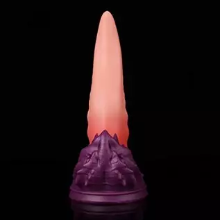 Nothosaur「Ladon's Tongue」7.9 inch Realistic Platinum Silicone Dildo Strong Suction Cup Ultra Soft Lifelike Thick Anal Dildo with