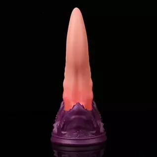 Nothosaur「Ladon's Tongue」7.9 inch Realistic Platinum Silicone Dildo Strong Suction Cup Ultra Soft Lifelike Thick Anal Dildo with