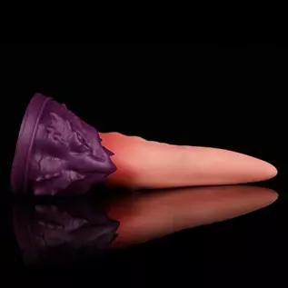 Nothosaur「Ladon's Tongue」7.9 inch Realistic Platinum Silicone Dildo Strong Suction Cup Ultra Soft Lifelike Thick Anal Dildo with