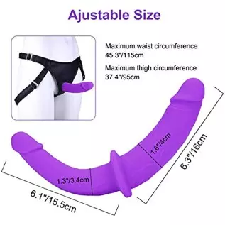 Harness Strap on Silicone Dildo G spot Stimulator Detachable Double Dildos Vagina Massager Female Masturbator Adult Sex Toy for