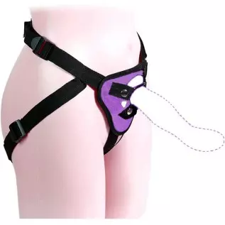 Strap on Harness, Strap-on Harness for Beginners, Sex Toys for Lesbian Couples, Strap on Harness for Dildos with Bullet Vibrator