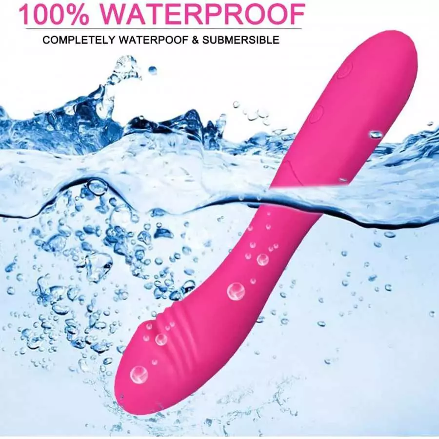 Powerful G Spot Vibrator, 10 Vibrations Modes Dildo Sex Toy for Clitoris G-spot Stimulation, Waterproof Female Vibrating Dildo A