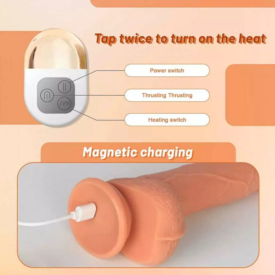 Strap-On Dildo, KUUVAL Adjustable Harness Strapon with Vibrating Silicone Dildo Rechargeable Remote Control for Couple Women Les