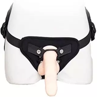 Adjustable Strap On Harness, Bondage Unisex Strap-on with O Ring and Lace for Strapless Strap-On Dildo, Adult Sex Toy for Men Wo