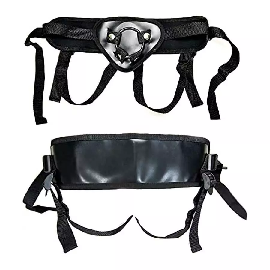 Adjustable Sex Strap On Harness for Women, Wide Bondage strapon with 4 Units Ring Strapless All Dildo Straps, Adult Sex Toy for