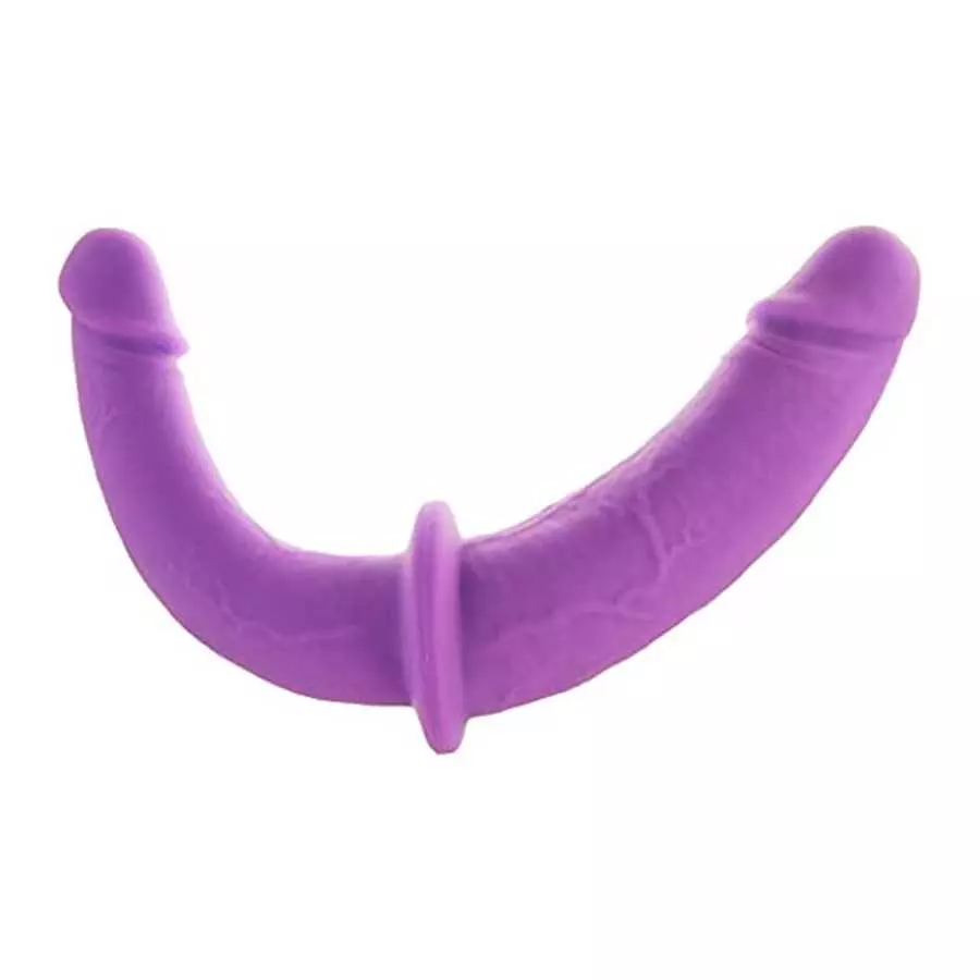 Strap U Double Charmer Premium Silicone Double Dildo Set Penetration with Harness for Women, Men, & Couples, Silicone G-spot Ana