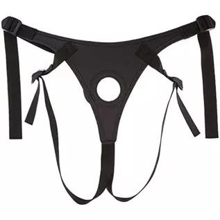 Strap U Double Charmer Premium Silicone Double Dildo Set Penetration with Harness for Women, Men, & Couples, Silicone G-spot Ana