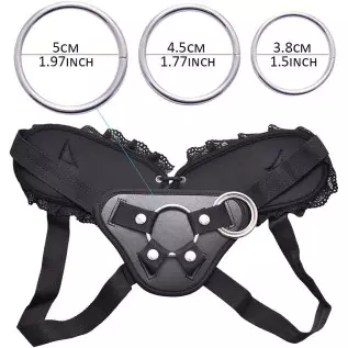 Harness Strap-on Dildo, 7.87" Blue Dildos Anal Plug with Strong Suction Cup Sex Toys for Lesbian Harness Strap-on Dildo, 7.87" Blue Dildos Anal Plug with Strong Suction Cup Sex Toys for Lesbian