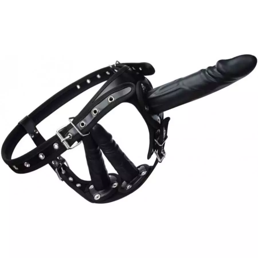 FST Strap-on Dildo with Harness Belt 3 Removable Silicone Dildos, G Spot Stimulate Adjustable Dildo Leather Sex Toy for Women Le FST Strap-on Dildo with Harness Belt 3 Removable Silicone Dildos, G Spot Stimulate Adjustable Dildo Leather Sex Toy for Women Le