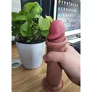 Realistic Dildos Feels Like Skin,Huge Realistic Dildo with Strong Suction Cup, Penis Adult Sex Female Massage Masturbation Toys Realistic Dildos Feels Like Skin,Huge Realistic Dildo with Strong Suction Cup, Penis Adult Sex Female Massage Masturbation Toys