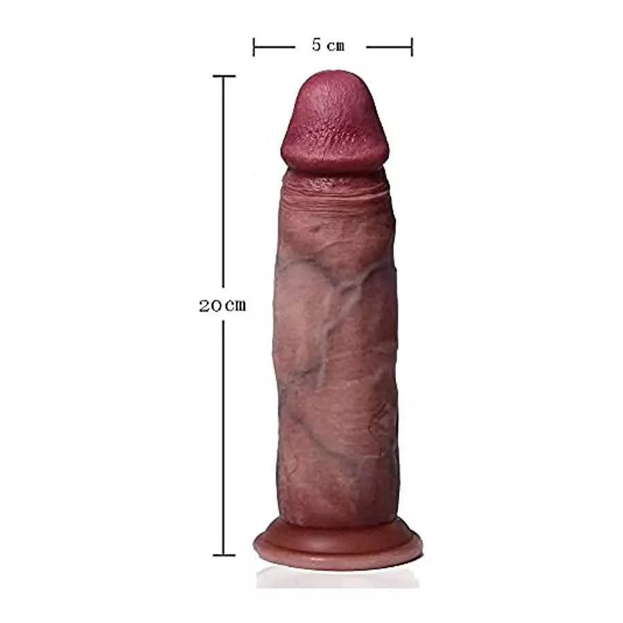 Realistic Dildos Feels Like Skin,Huge Realistic Dildo with Strong Suction Cup, Penis Adult Sex Female Massage Masturbation Toys 