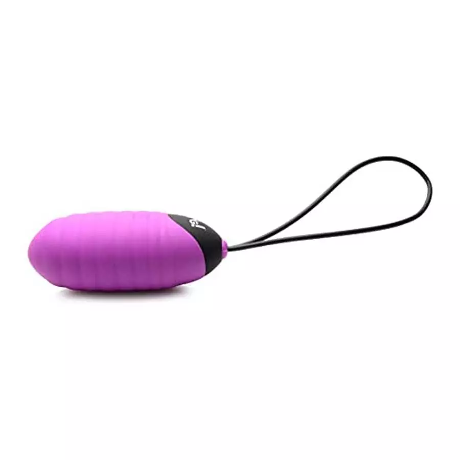 28X Ribbed Silicone Vibrating Egg with Remote Control
