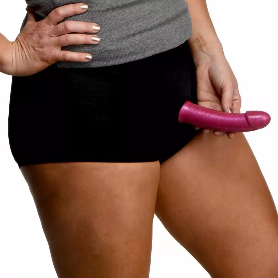 STRAP U Mod Active Style Boxer-Brief Strap-On Harness with Built in O-Ring. Pegging Toys for Couples & Sex Adult Women and Men.