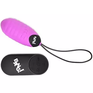28X Ribbed Silicone Vibrating Egg with Remote Control