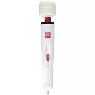 Adam & Eve Signature Toys Magic Massager, White/Red (1077000)
